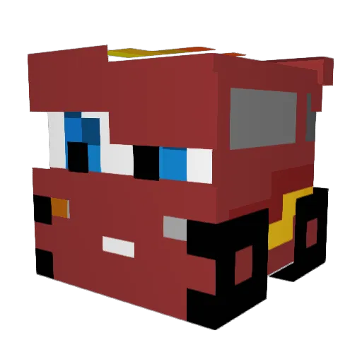 Georgi187 Minecraft avatar head, 3D render