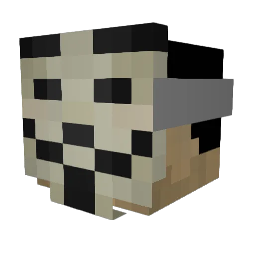 GeorgiJoker Minecraft avatar head, 3D render