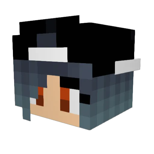 GeorgiaKate2005 Minecraft avatar head, 3D render