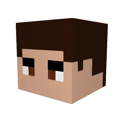 Georgiasmith123 Minecraft avatar head, 3D render