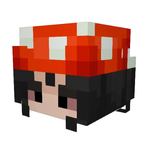 Georgiygoodgood Minecraft avatar head, 3D render