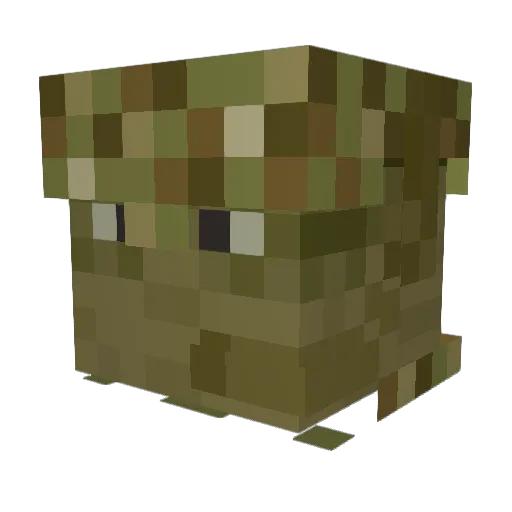Georrge6 Minecraft avatar head, 3D render