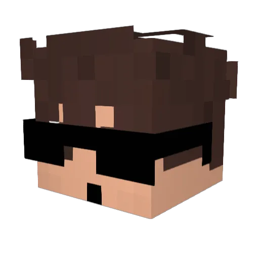 Geovannibas_14 Minecraft avatar head, 3D render