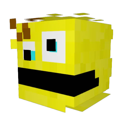 GepettoSvend Minecraft avatar head, 3D render