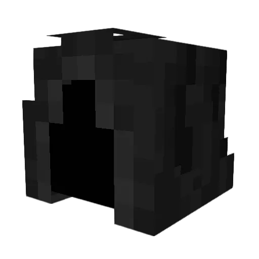GerFFins Minecraft avatar head, 3D render