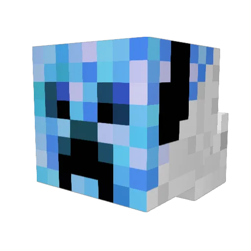 GerHamburg_96 Minecraft avatar head, 3D render