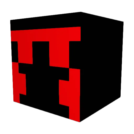 Ger_H Minecraft avatar head, 3D render