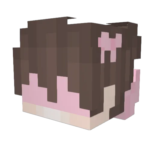 Ger_Nooby Minecraft avatar head, 3D render