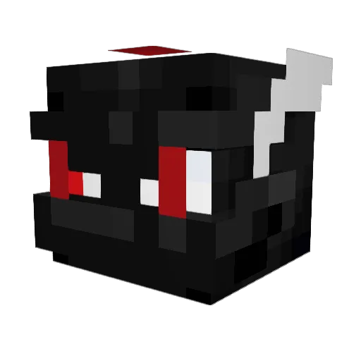 GerardoRamos17 Minecraft avatar head, 3D render