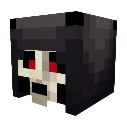 GerethGraystone Minecraft avatar head, 3D render