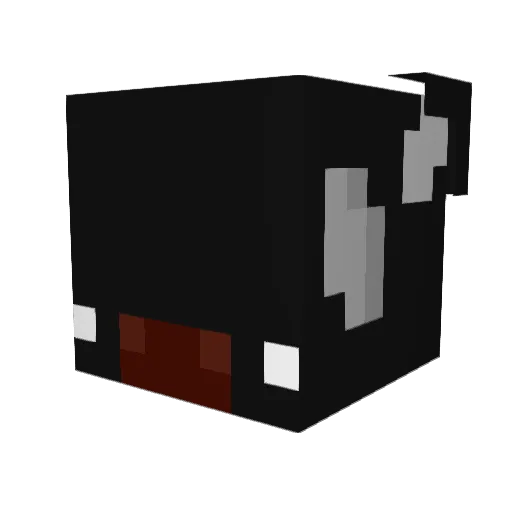 Gergess28 Minecraft avatar head, 3D render