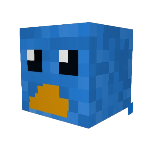 GerhardtPLayer Minecraft avatar head, 3D render