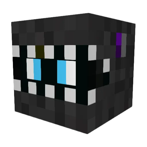 Germ4nLetsPlay Minecraft avatar head, 3D render
