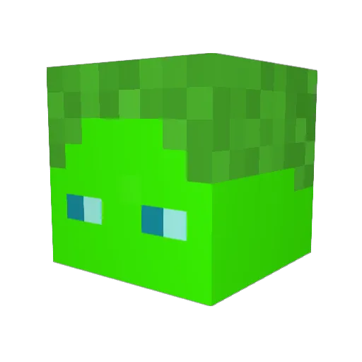 GermanCrafterTV Minecraft avatar head, 3D render