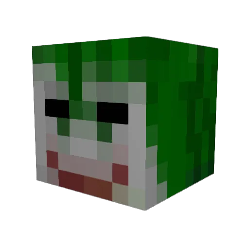 GermanElite92 Minecraft avatar head, 3D render