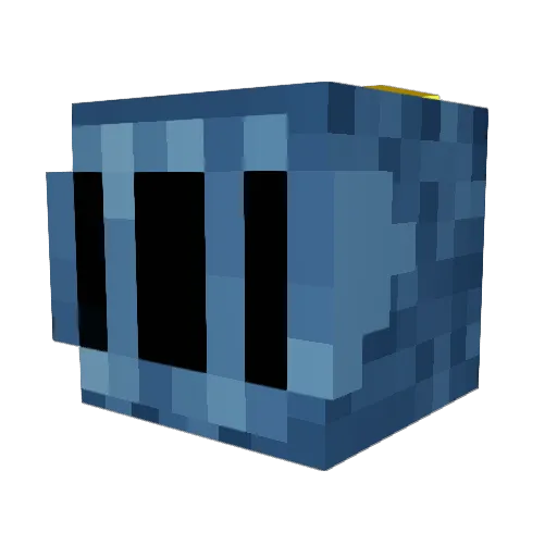 GermanSpawn Minecraft avatar head, 3D render