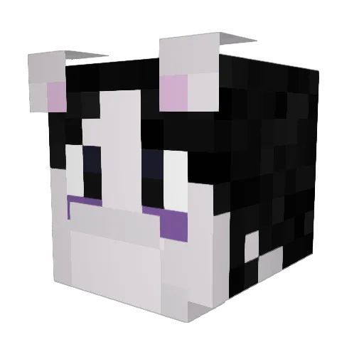 GermanVox Minecraft avatar head, 3D render