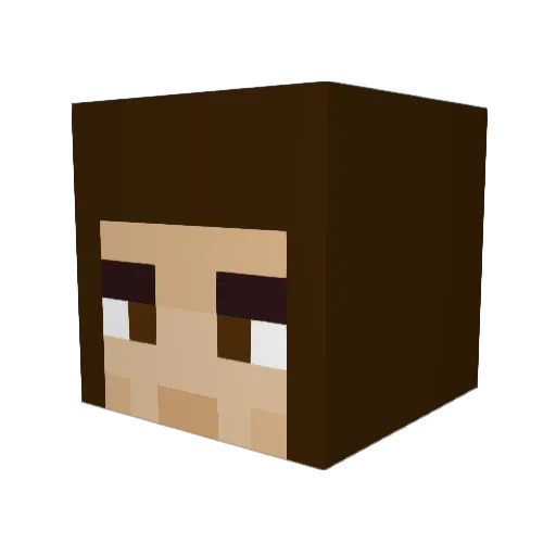 German_Gamer_82 Minecraft avatar head, 3D render