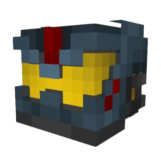 Germanator05 Minecraft avatar head, 3D render