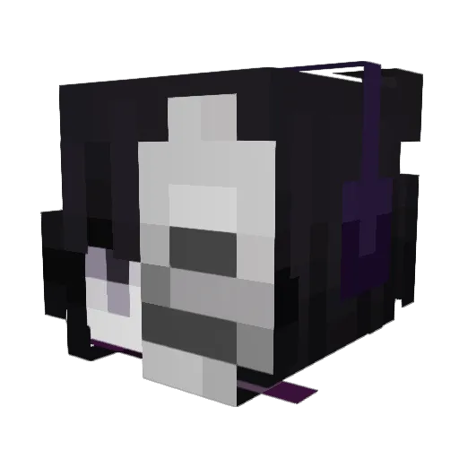 Germimir Minecraft avatar head, 3D render