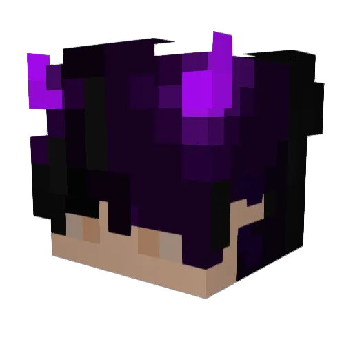 GeroSK Minecraft avatar head, 3D render