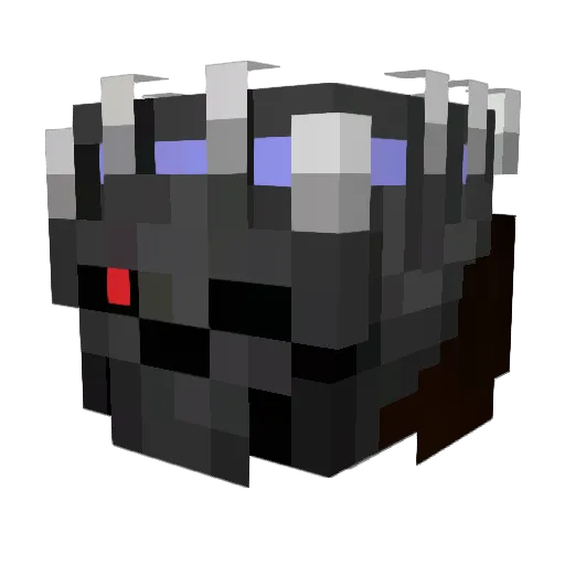 Geronimos_1993 Minecraft avatar head, 3D render
