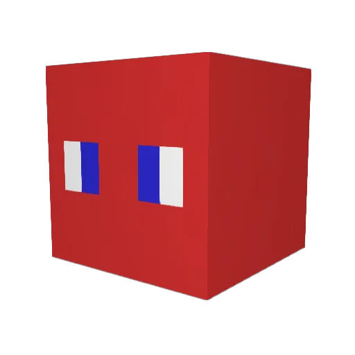 Gerri_001 Minecraft avatar head, 3D render