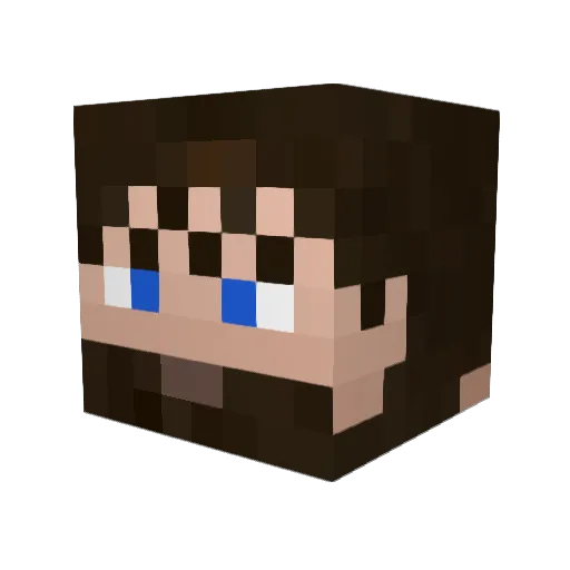 Gerry_Istomin Minecraft avatar head, 3D render