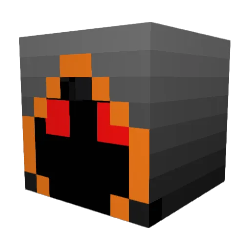 Gerry_Stranger Minecraft avatar head, 3D render