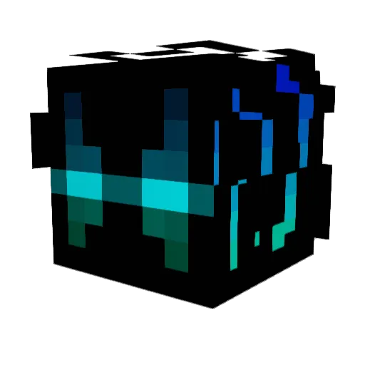 GersDestructor Minecraft avatar head, 3D render