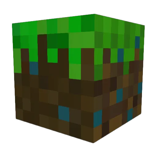 Geschwister Minecraft avatar head, 3D render