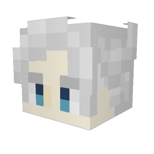 Gesonel182 Minecraft avatar head, 3D render