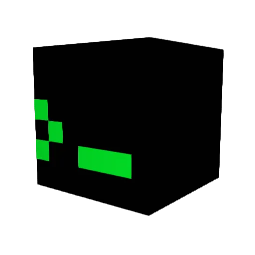 GetAnAndroid Minecraft avatar head, 3D render