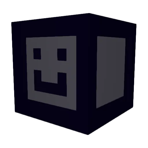 GetBarged Minecraft avatar head, 3D render