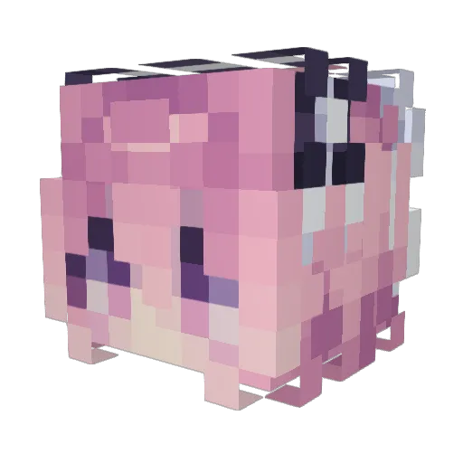 GetClapp3d Minecraft avatar head, 3D render