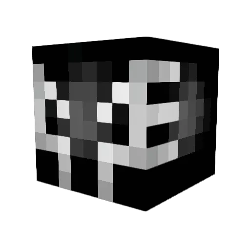 GetD3stroyeD Minecraft avatar head, 3D render