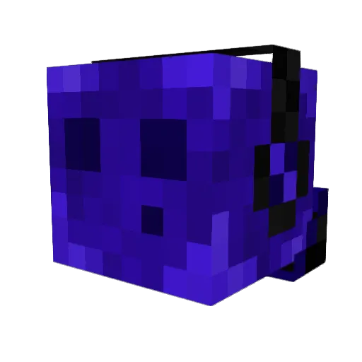 GetFuckedBruh Minecraft avatar head, 3D render
