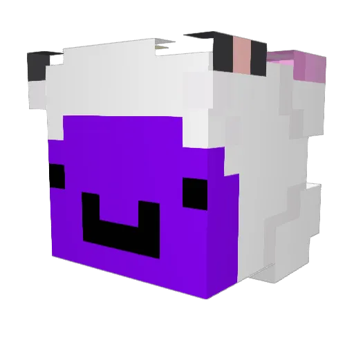GetFxcedBySK Minecraft avatar head, 3D render