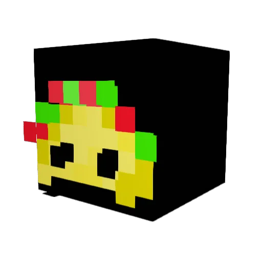 GetGnomedboy Minecraft avatar head, 3D render