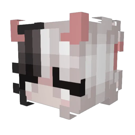 GetGoated_ Minecraft avatar head, 3D render