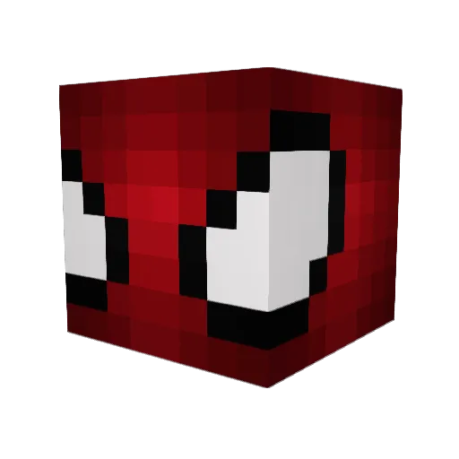 GetGoodKiddo Minecraft avatar head, 3D render