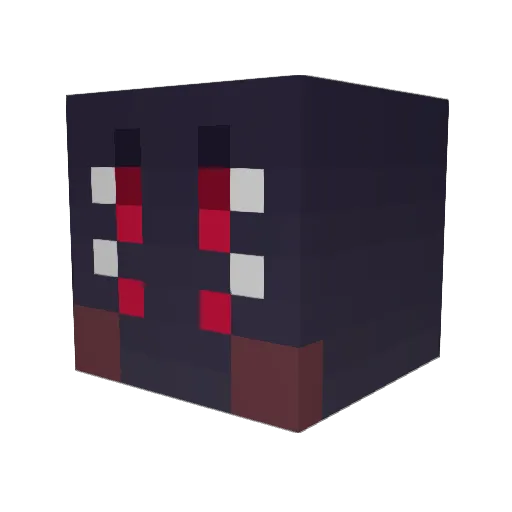GetInMahBe11ay Minecraft avatar head, 3D render