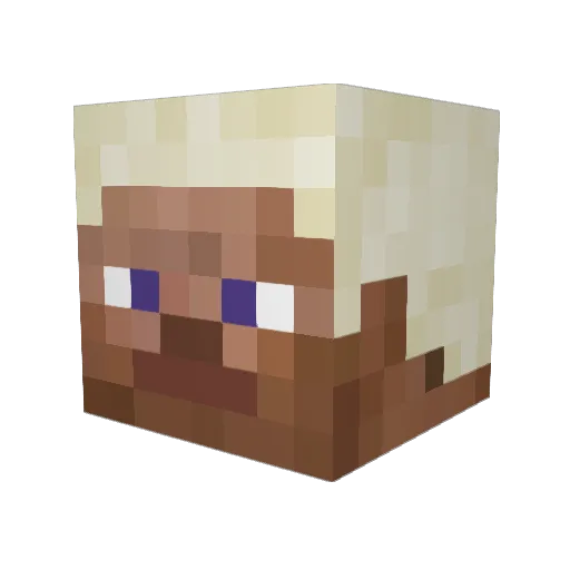 GetKeynetics Minecraft avatar head, 3D render