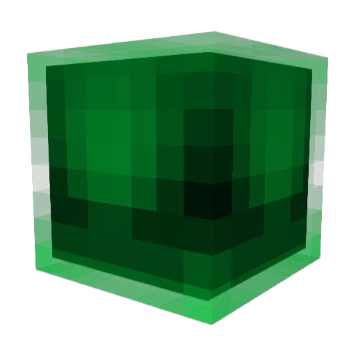 GetLNuked Minecraft avatar head, 3D render