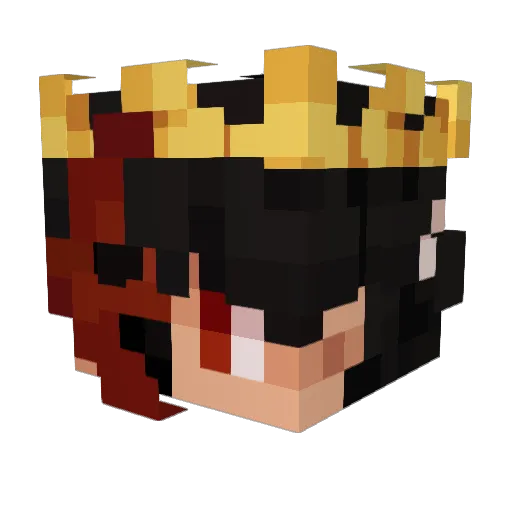 GetMadzz Minecraft avatar head, 3D render