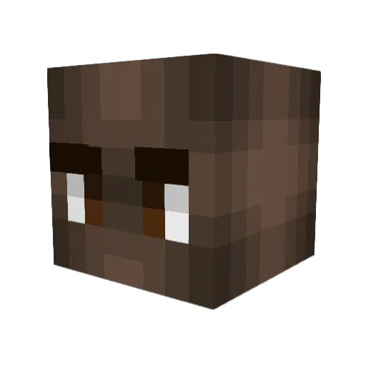 GetMuffinedM8 Minecraft avatar head, 3D render