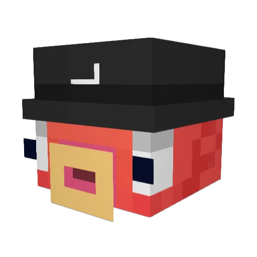 GetOnMyLvL69 Minecraft avatar head, 3D render