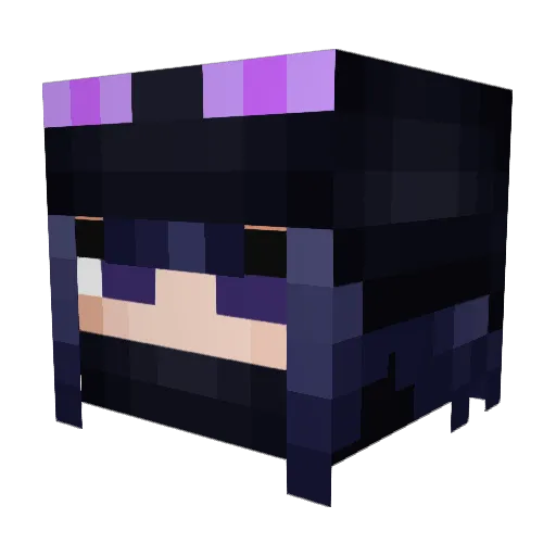 GetSmokedK1d Minecraft avatar head, 3D render