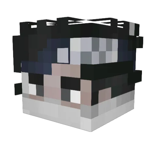 GetSplitBroisEZ Minecraft avatar head, 3D render