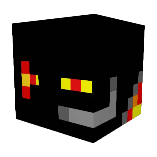 GetWreckedScrub Minecraft avatar head, 3D render